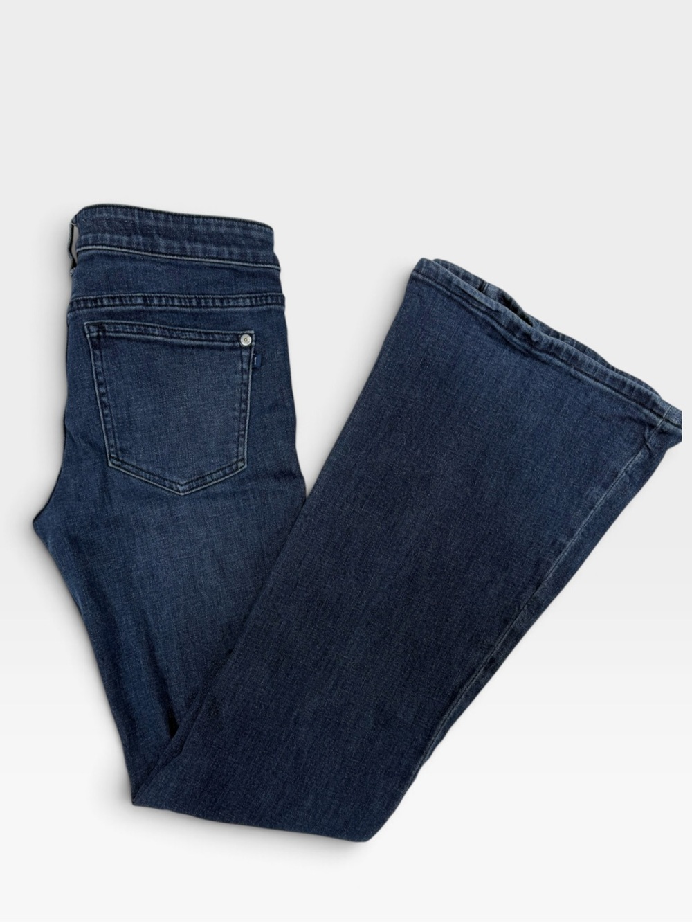 PILCRO Women’s Size 27 Dark Wash Stretch Flare Jeans